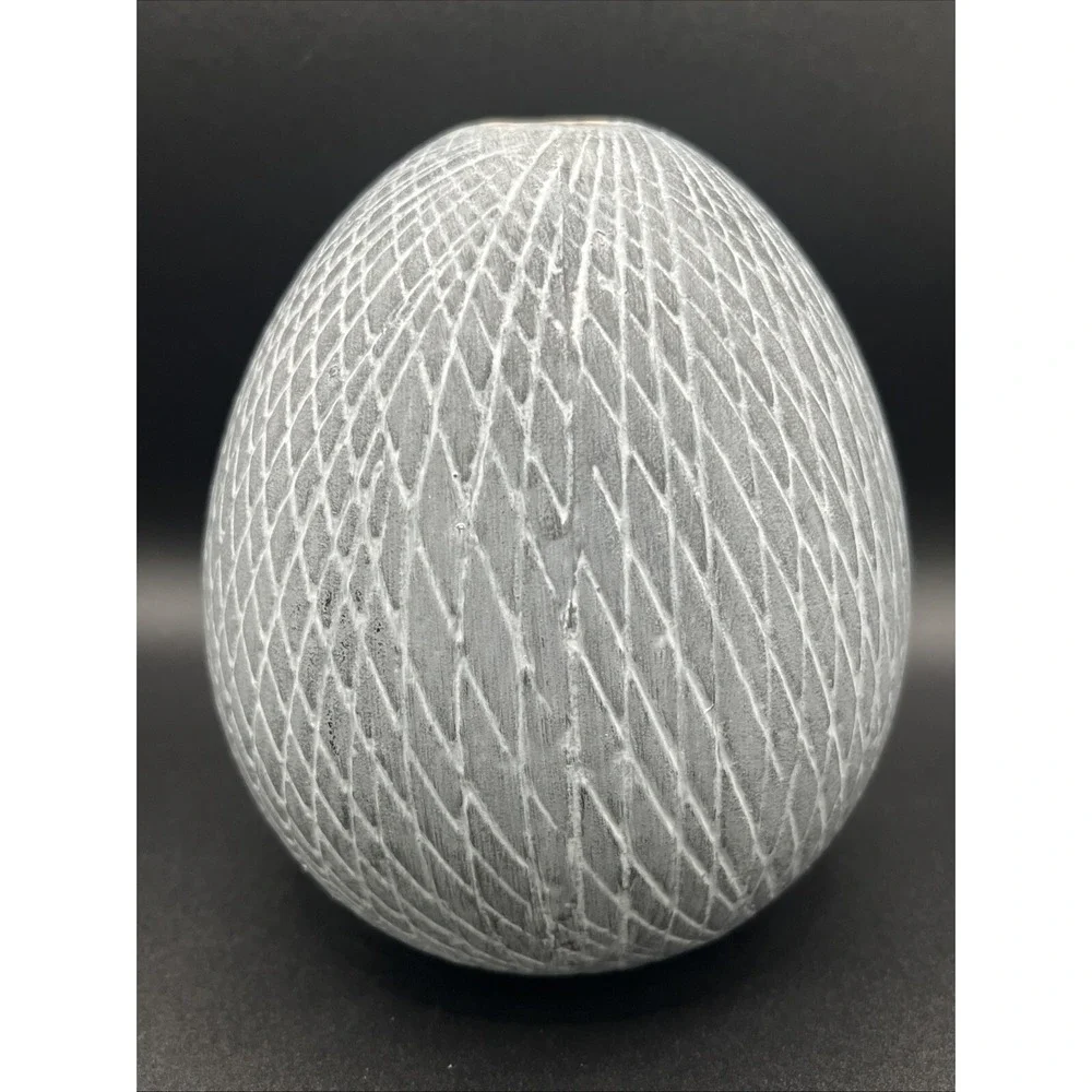 Round‎ Flower Propagation Vase - Gray & White - 5.5